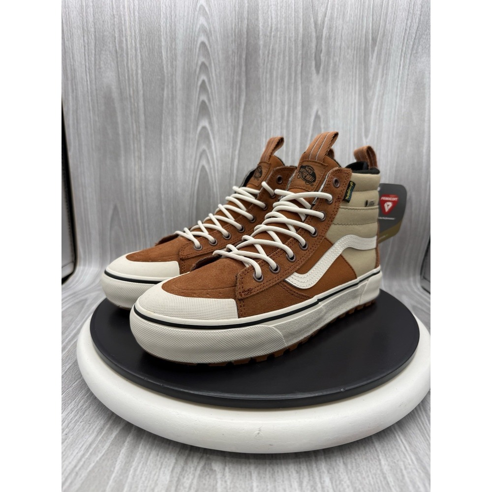 Vans Sk8-Hi MTE Womens Size 9.5 Glazed Ginger Insulated Waterproof Hiking Boots